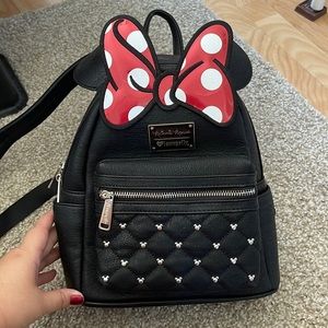 Loungefly Minnie mouse mini backpack